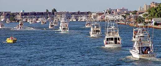 Nearshore coastal zone off the Mid-Atlantic. Credit: White Marlin Open